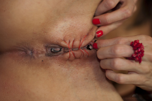 piercedshavedpussy: Pierced and shaved Pussy