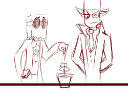 damo-draws:  “KILL IT WITH FIRE, DR. FLUG!”WIP - COMIC - THE BIRTH OF 505 (Did someone think of this?)