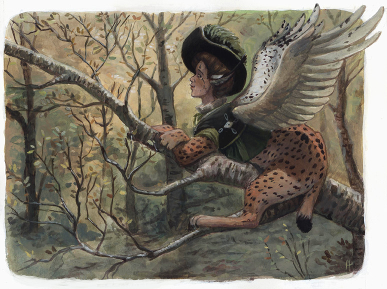 awesometraditionalart:  Sphinxes of the World by Jaimie Whitbreadtumblr - facebook