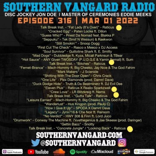 @southernvangard @jondoeatl @south_memphis_meeks  SOUTHERN VANGARD Ep 316 -  joints off Concrete Jun