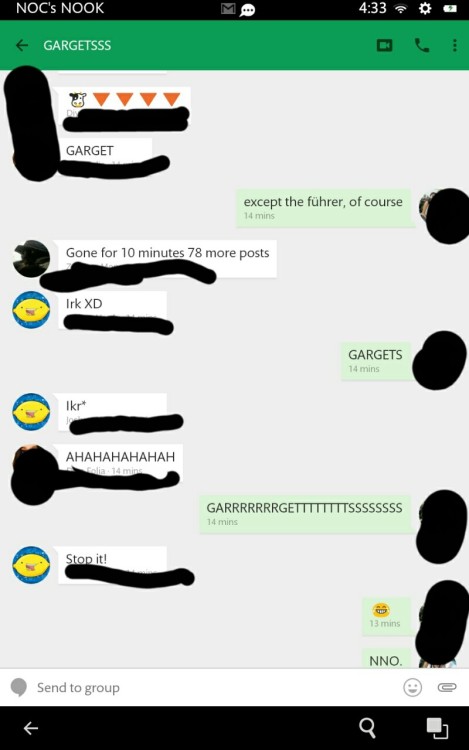 GARGETS. I discovered this word thanks to spell check.