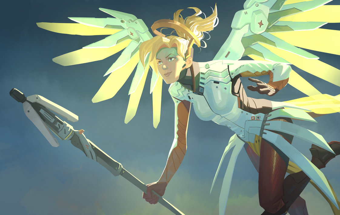 overwatchcommunity: Community Spotlight! NesskainDigital artist from France My heart