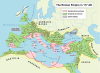Roman Empire, 117 AD.
More maps of the Roman Empire >>