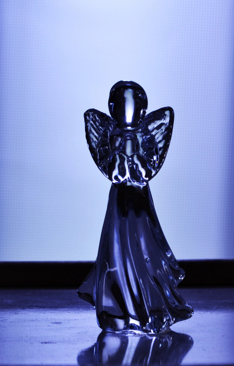 Beautiful glass angel. Photograph: flickr.com/ttrimmView more Angel Sightings here: http://angelsigh