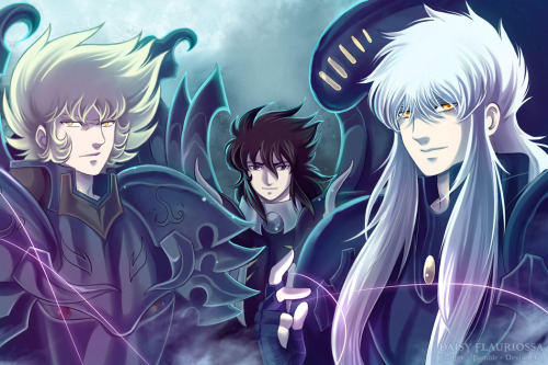 The judges / the lieutenants ^^ Saint-Seiya