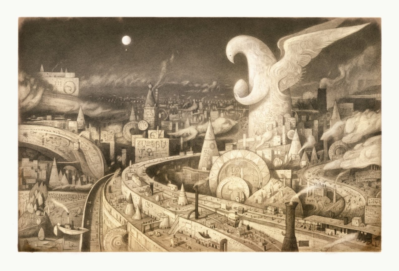 meowtardis:  azertip:  Shaun Tan  This book is amazing and beautiful and heart wrenching