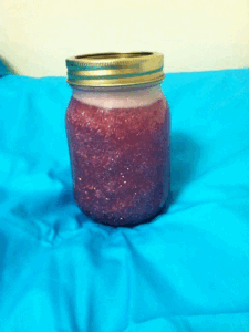 creativesocialworker:  Calm Bottle (aka Glitter Jar, aka Mind Jar) Supplies Container: This is typically made with a glass mason jar, but since I often make these with children I use water bottles with smooth sides. One bottle of clear glue (not white