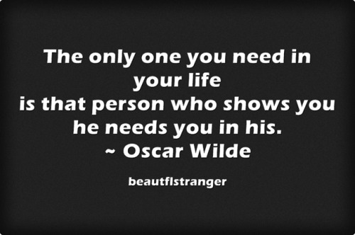 Always. Never be someone’s second choice.