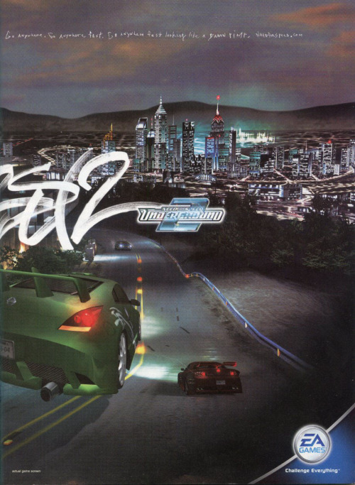 zegalba:Need For Speed: Underground 2 Ad (2004)