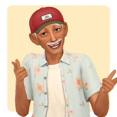 Practicing Making Some Elderly Sims ( )