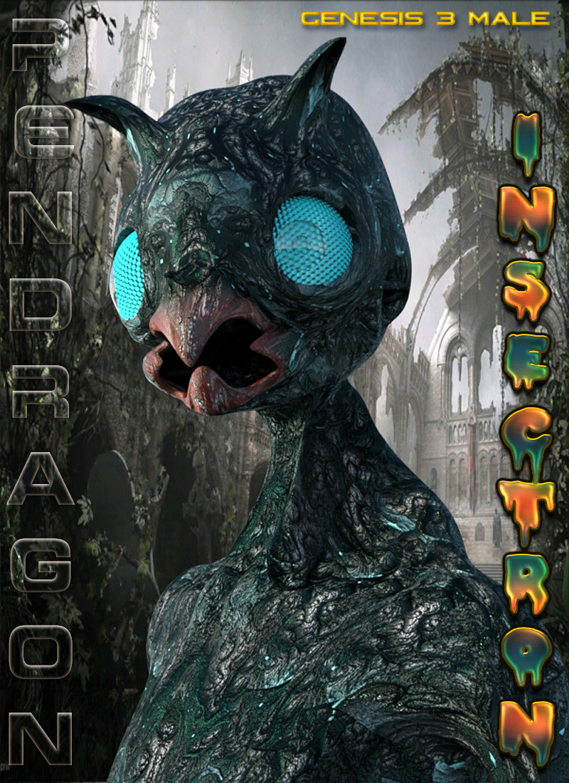 Pendragon is at it again!  Insectron is a complete fantasy/sci-fi/horror character