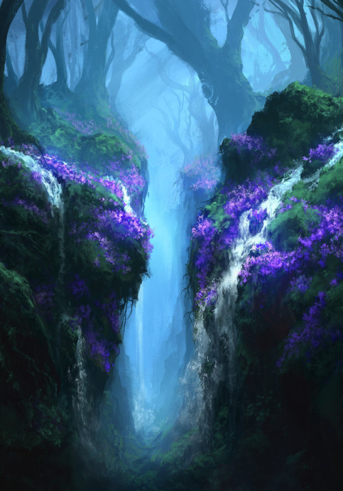 fantasyartwatch:The Flowering Abyss by Julian Bauer