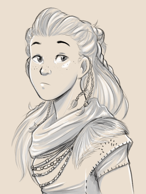 Meg-Noel-Art:was Trying To Warm Up For Things I Need To Do And An Aloy Happened