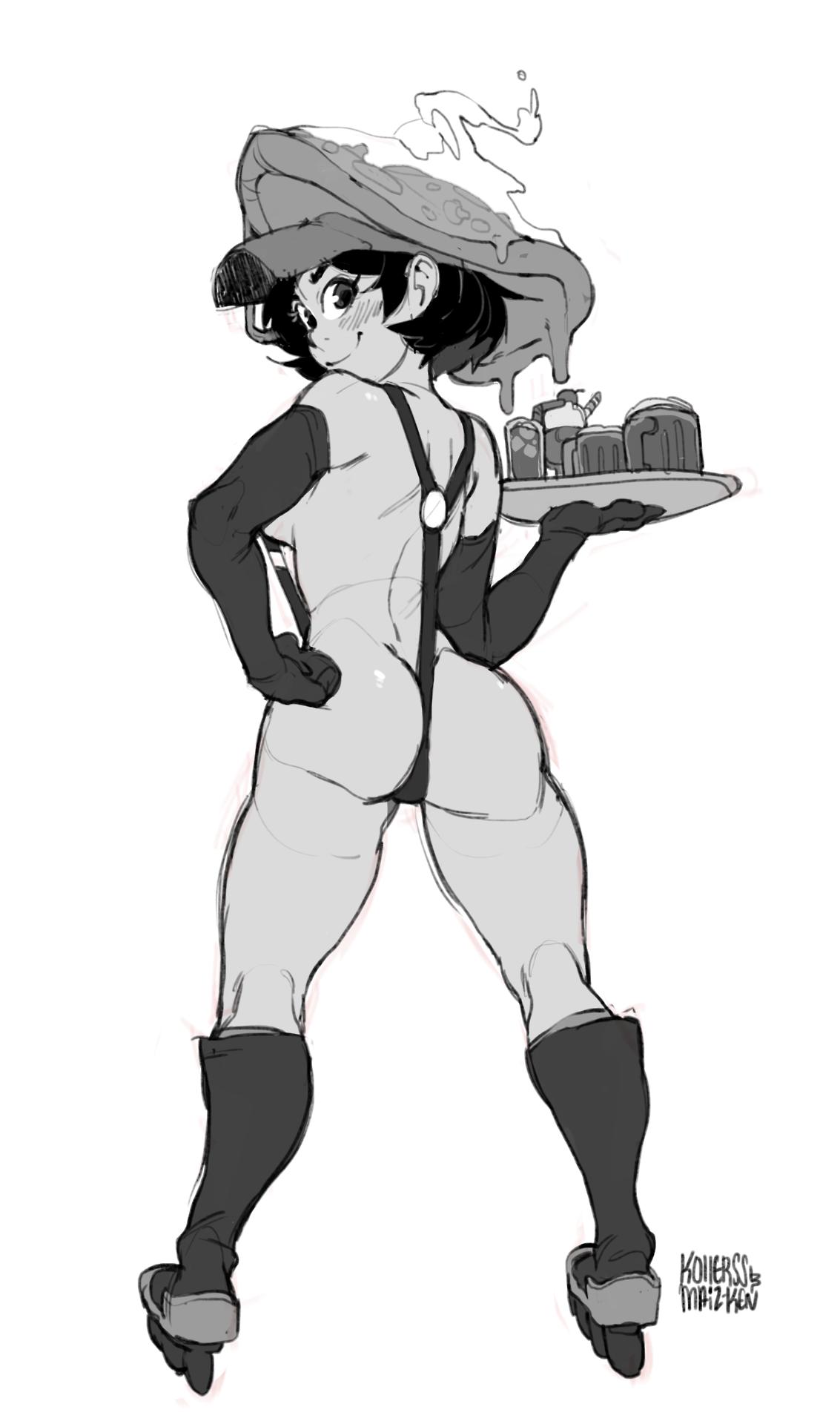 kollerss-arts:  OC’s belongs to their respective ownersFun sketches i did with
