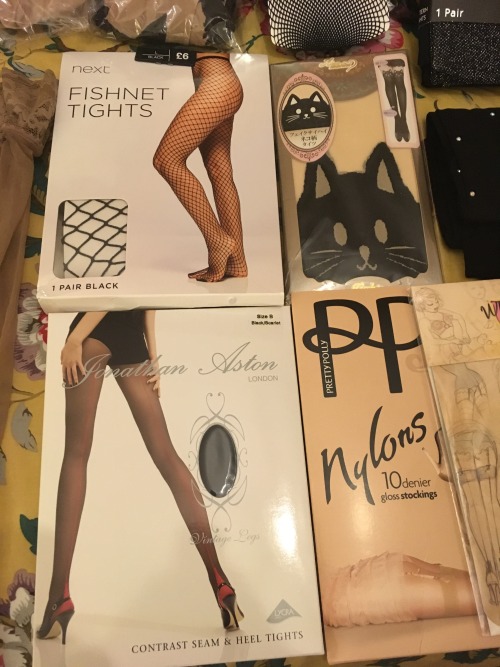 Porn photo sarah-1971:Just my selection of tights,stockings