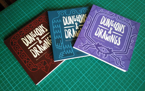 joe-sparrow: dungeonsanddrawings: DUNGEONS &amp; DRAWINGS VOL. 3 *NOW AVAILABLE TO ORDER!* At lo