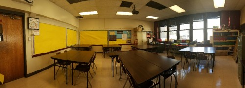 Hey look, it&rsquo;s a classroom. Not quite done setting up, but why I&rsquo;ve disappeared 