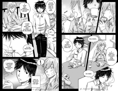 frosty-nsfw: [Stay] Chapter 6 Part 1 (pages 1-18) - 2 page View, Read Left to Right Part 2