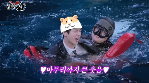 How Come The Hamster Cap Appeared Every Time Seokjin Fell Into Water (but This Only Happened To Seokjin)