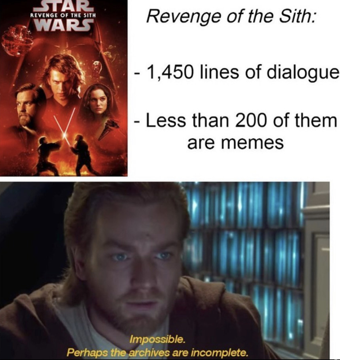 images New Dank Memes 2021 star wars prequel memes meta meme