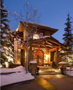 sweetestesthome:  beautiful home in Aspen,