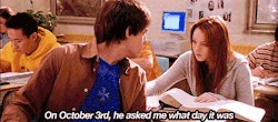 rated-u:  On October 3rd, he asked me what day it was.It’s   October 3rd.