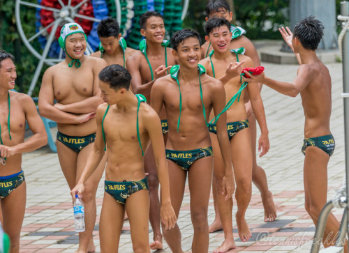 Raffles Water Polo boys team