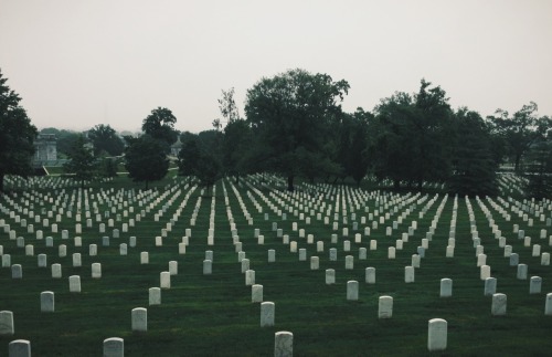 k8ebaumann: Arlington National Cemetery and a warm summer rain