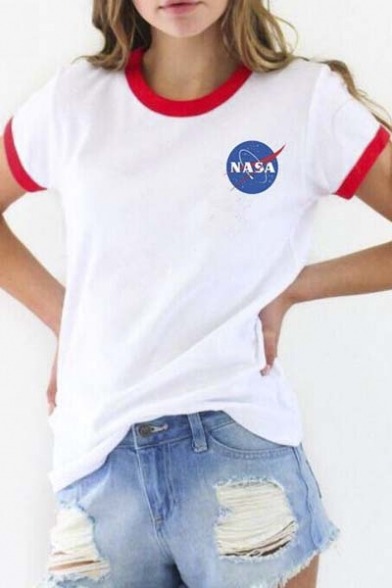 swagswagswag-u: Fashionable Cool T-shirts  Cartoon Printed  //  Galaxy Astronaut