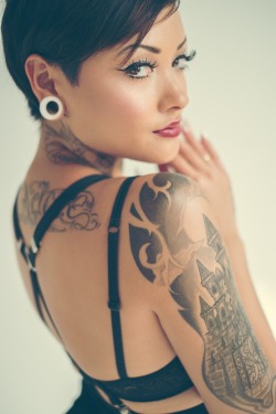 tattoosonbreast:  If you love sexy inked