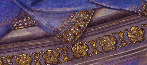 paintingses:Coronation of the Virgin (details) from the Scenes of the Life of the Virgin Mary by Fil