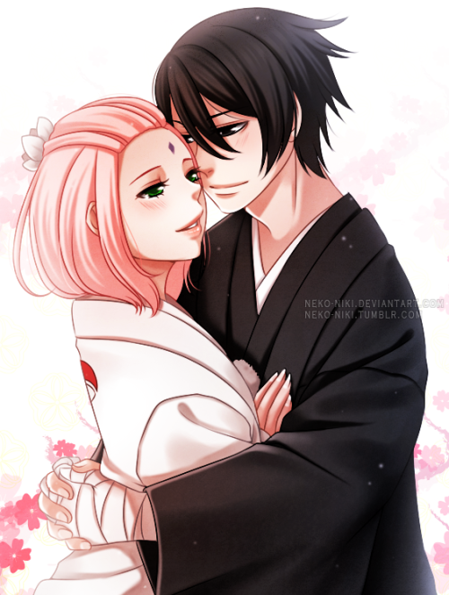 neko-niki:I think a traditional wedding would suit them. (´∀｀)♡ -suggested by nonochuu 