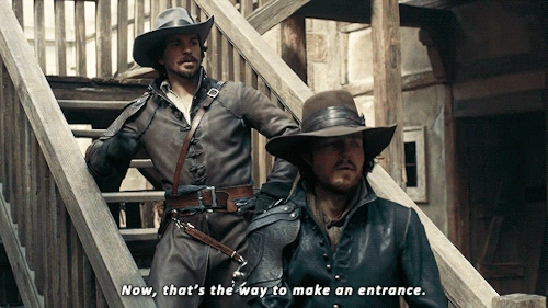 bbcmusketeers:The Musketeers 1x01 - Friends and EnemiesCan I ask why?