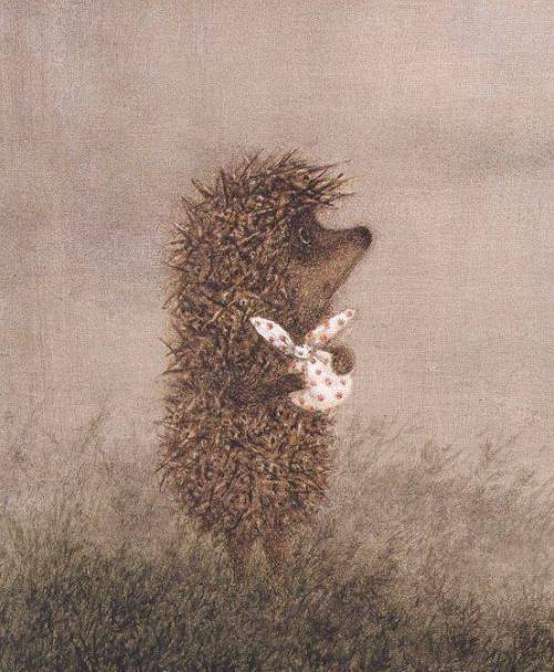 sovietpostcards:    The Hedgehog in the Fog