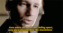 flyingduchovny:  When people say Mulder doesn’t deserve Scully…Fuck ya’ll,