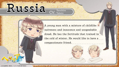 littlesovietgirl:Attempt on translation of Chibi Character introduction from Twitter. Axis trio and 