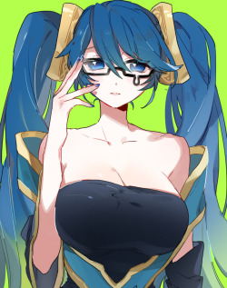 league-of-legends-sexy-girls:  Sona