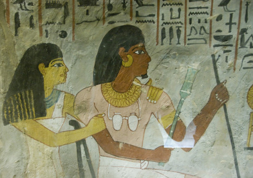 Sennefer and his wife MeritThe Ancient Egyptian noble Sennefer was was &ldquo;Mayor of the City&rdqu