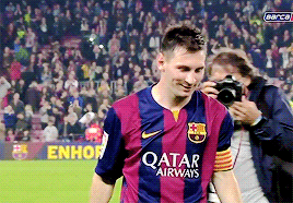 Porn photo kunessii:  Guard of honour for Messi .22/11/2014