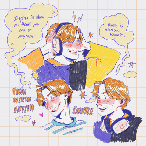 His Silky Hair...this Sweater...