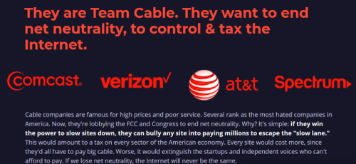 If you have any of these providers, see if you can switch to a different internet provider if at all