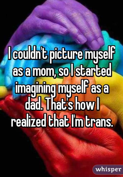 sallymolay: These Whisper messages tell a lot bout what it is like to be trans. See more here!