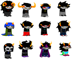 thilk:  ahy yes it is my favorite webcomc homstak i lov al trol like radi and ravtos kraket and mai favorit is zolux also highblod like feri an eradan ganze also spider girltrol vrisker an her frond trezi wih kanya hte vampir an nepeta cat girl and also