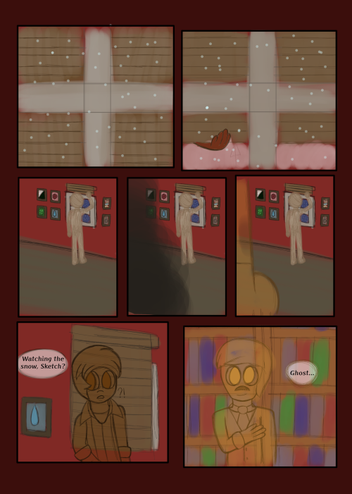 Very Rush Comic But, Was Thinking About The Future Of My Batim Au (after The Dark Revival Arc Which Im