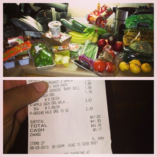 happyhealthylatina: My ALL organic haul from Trader Joes. So happy to have seen so many added organi