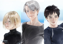 janemere-cg:  Yuri on Ice Fan arts done recently.  