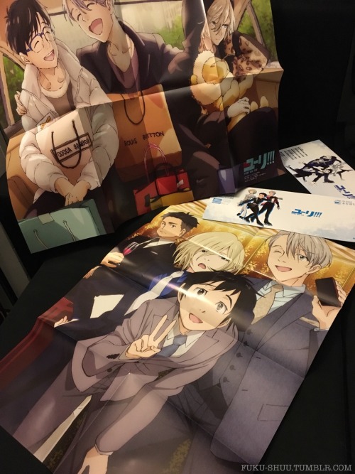 fuku-shuu: Um…..so guess what series I kind of enjoy a lot right now?? … (っಠ‿ಠ)っ   └(￣-￣└)) … Update (January 11th, 2017): New batch has arrived!! The beach poster is GI-GAN-TIC my goodness gracious. Oh god hi I’m Mika and I’m
