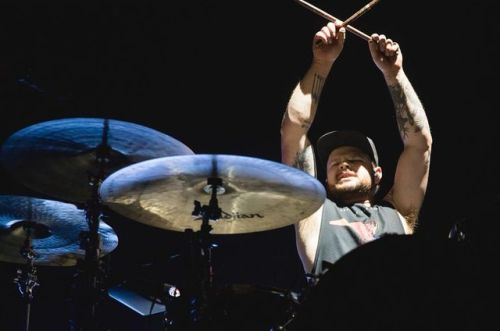 Ben Thatcher of Royal Blood© Michelle Shiers // February 17, 2018
