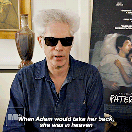 beneffleck:“Nelly, a wonderful dog that plays Marvin. She was a rescue dog and she was really a joy to work with. She kind of fell in love with Adam.” - Jim Jarmusch on the dog from Paterson