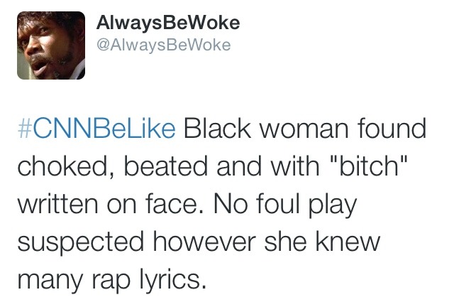 alwaysbewoke:  My favorite #CNNBeLike tweets